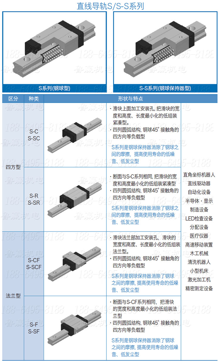 S 低组装系列